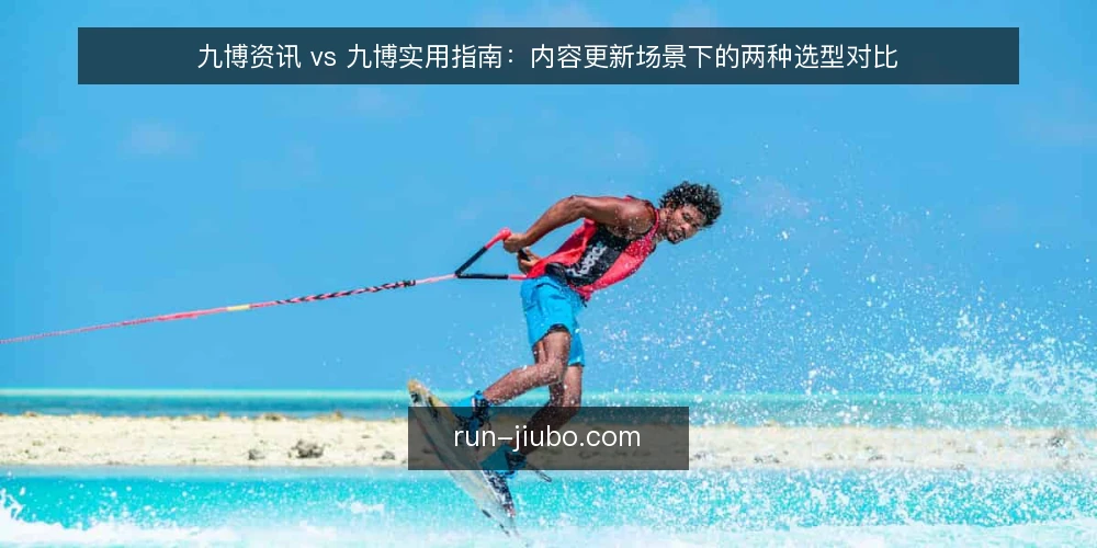 九博资讯 vs 九博实用指南:内容更新场景下的两种选型对比 — 选型决策标准:先看内容定位与更新节奏 配图